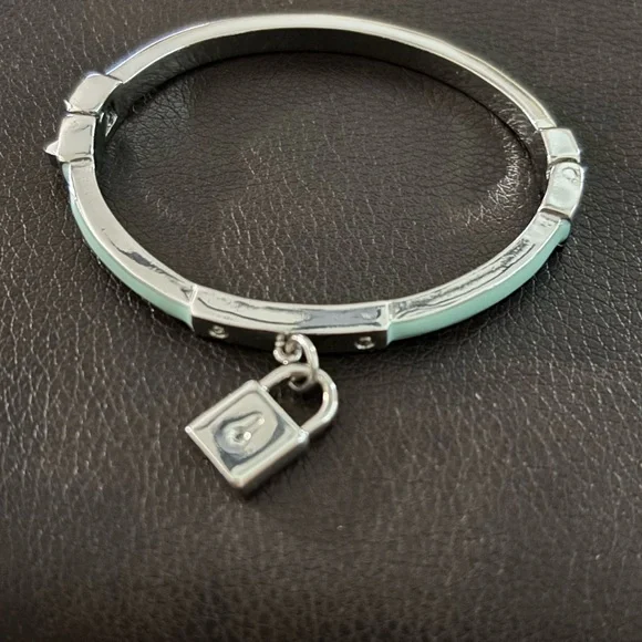Silver and Blue Contemporary Bracelet Collection - Picture 3 of 3